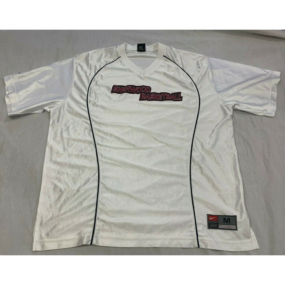 NIKE TEAM SHERWOOD BASKETBALL MENS ATHLETIC SHIRT SIZE M